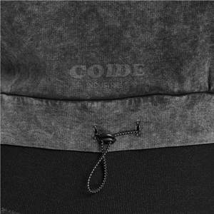 2025 Otoño Invierno ropa mujer suave Crop Top sudaderas con capucha de manga larga Casual algodón personalizado Crop Top sudaderas con capucha - Product Image 5