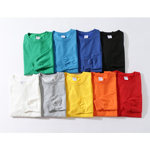 Sudadera con capucha en blanco de algodón del fabricante, fábrica al por mayor, suéter negro, Sudadera de cuello redondo con estampado de logotipo personalizado - Product Image 6