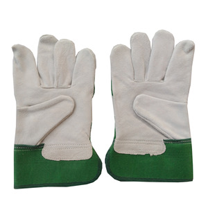 Construcción de soldadura de seguridad personalizada de cuero de vaca, guantes de conducción canadiense a precio competitivo - Product Image 3