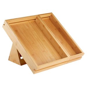 Bandeja de madera Perfecta para servir con asas de ranura | Bandeja minimalista de estilo escandinavo para hogares modernos - Product Image 6