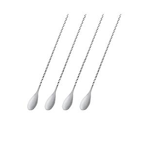 Pajitas de té para barra de bebidas de acero inoxidable, accesorio de cocina con agitador de cóctel de uso hecho a mano, fabricación en India - Product Image 2