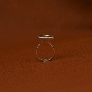 5.50Ct Green Radiant Cut Lab Grown Diamond Accent Ring Bezel Setting 14KT <b>Solid</b> White Gold Valuable Engagement Diamond Ring - Product Image 5
