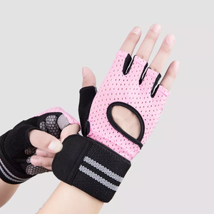 Weightlifting Gym <b>Training</b> Full Palm Protection Workout <b>Gloves</b> Men and Women <b>Weight</b> Lifting <b>Gloves</b> With Wrist Wraps Support - Product Image 4