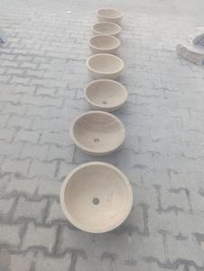 อ่างล้างหน้าหินธรรมชาติหินอ่อน Travertine <span class=keywords><strong>2025</strong></span>เคาน์เตอร์อ่างล้างมือโต๊ะเครื่องแป้งท็อปโต๊ะทำจากวัสดุตกแต่งบ้าน Turkiye - Product Image 6