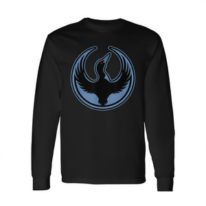 Camiseta promocional de manga larga de la <span class=keywords><strong>Alianza</strong></span> de Pájaros Rebelde de Mn, categoría No Kings - Product Image 3