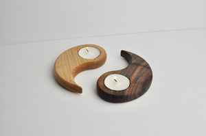 Wooden <b>Tealight</b> <b>Holder</b> Reclaimed Wood Candle <b>Holder</b> Centerpiece Decor - Product Image 3