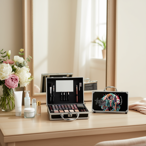 กระเป๋าเครื่องสำอางแฟชั่นสำหรับสาวๆ - ชุดอุปกรณ์แต่งหน้าสุดหรูและมีสไตล์สำหรับการใช้งานประจำวันของผู้หญิง - Product Image 3