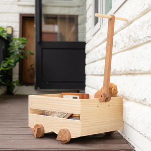 Hinoki bois petit chariot Kit auto-fabrication produit travail du bois bricolage pour passe-temps apprentissage interdisciplinaire - Product Image 3