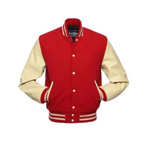 High Street Style Slim-Fit Varsity Jacket Stylish College Fashion-Design avec col montant pour l'hiver - Product Image 3