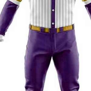 Uniforme de Béisbol/Sóftbol Personalizado de la Mejor Calidad para Adultos, Talla Grande, Transpirable, Antibacteriano, Anti-UV, con Botones y Estampado por Transferencia de Calor - Product Image 6