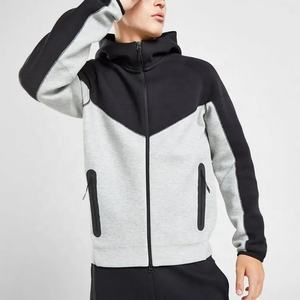 Custom Logo Men Trendy <b>Fleece</b> Tracksuit <b>Zip</b> <b>Up</b> <b>Hoodie</b> with Sweatpants Set lightweight Tracksuit For Men And Women - Product Image 5