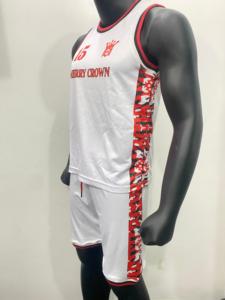 Ensembles d'uniformes de basketball sans manches personnalisables de haute qualité, 100 % polyester respirant, avec affichage du nom de l'équipe, toutes saisons - Product Image 2