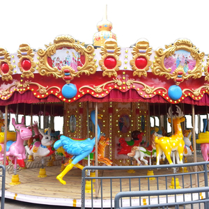 Parc d'attractions Manèges Centre commercial Luxe Go Round Carrousel à vendre Sports <span class=keywords><strong>Manege</strong></span> Merry Go Round Carrousel pour enfants - Product Image 3
