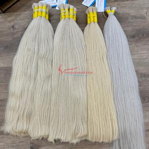 MEILLEUR VENDEUR ET PRODUITS CHAUDS!!! 100% extensions de cheveux humains vietnamiens en vrac avec un prix bon marché et raisonnable - Product Image 1