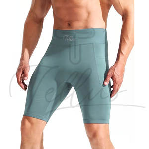 Pantalones Cortos Deportivos de Compresión para Hombre de Alta Calidad para Otoño, Cintura Elástica, Ajuste Regular, Transpirables y que Absorben el Sudor - Product Image 4