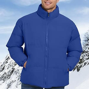 Men's Stand Collar Winter <b>Waterproof</b> <b>Padded</b> Bubble <b>Jacket</b> Quilted Outdoor Custom Puffer <b>Jacket</b> Men made by Dress Sports - Product Image 6