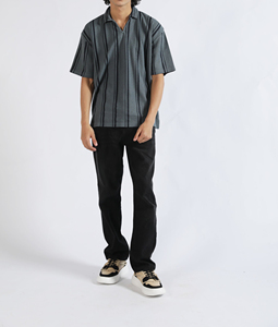 <b>Men's</b> Casual Summer Short-<b>Sleeved</b> <b>for</b> Polo <b>Shirt</b> with Turn-Over Collar Solid Pattern Business or Daily Use New Light Fabric - Product Image 1