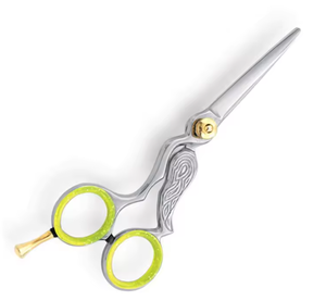 Poignée fantaisie ciseaux de coupe de cheveux en acier inoxydable allemand miroir outil de beauté de Salon de polissage pour une utilisation de salon - Product Image 6