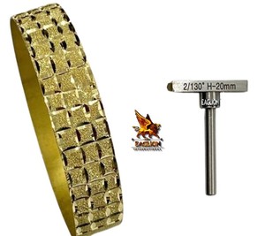 Eaglion Hand Tools for Gold Silver Jewelry Making 2mm 130 Hammer Head Stainless Steel Tools for Rings <b>Bangles</b> Jewelry Cutting - Product Image 2