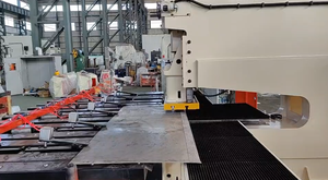 Machine d'estampage de gorge profonde pour différents trous perforant sur le trou de tôle d'écran de grain perforant la machine de presse de puissance - Product Image 2