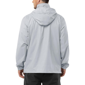 Elegante logotipo personalizado Hombres Nuevo diseño Atlético Fitness Jogging transpirable de secado rápido deporte a prueba de viento chaquetas cortavientos - Product Image 4