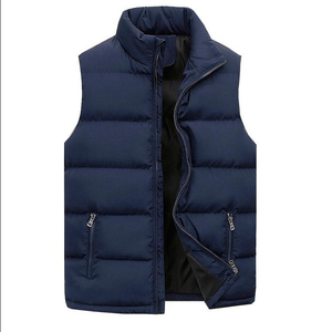 Nouveaux hommes veste rembourrée gilet hommes décontracté chaud rembourré veste gilet sans manches gilet Logo personnalisé et marque vestes pour hommes - Product Image 3