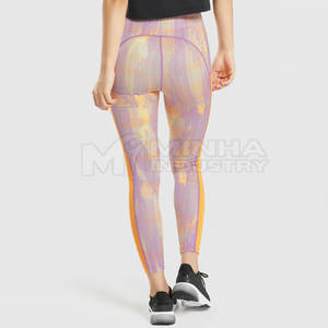 Leggings d'entraînement de compression du ventre à haute élasticité pour les femmes Leggings de fitness Sport Butt Lift - Product Image 2