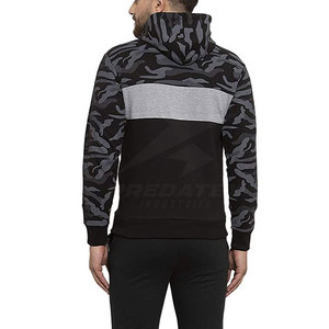 Chándal ajustado de tamaño personalizado para hombre con mangas largas y cuello con capucha, nuevo diseño, 100% algodón, traje deportivo de invierno - Product Image 4