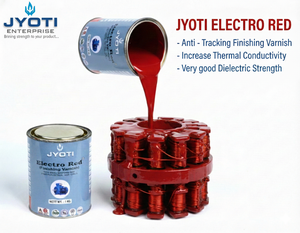 Vernis de finition JYOTI Electro Red/Grey Vernis isolant Vernis à séchage rapide pour applications électriques - Product Image 3