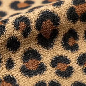Ethnic Scarves with <b>Leopard</b> Pattern and Silk Screen <b>Printing</b> Soft Lightweight Fashion Accessory Wear Shawl Scarf Wrap - Product Image 4