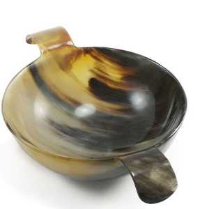 ชามเขาควายทำมือในอินเดียเพื่อให้บริการปรับแต่งได้อย่างยั่งยืนงานฝีมือจากพระจันทร์เสี้ยว - Product Image 1