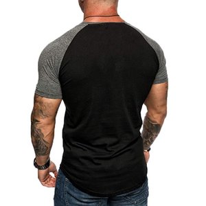 เสื้อยืดออกกำลังกายผ้าฝ้าย100% แห้งเร็วสำหรับผู้ชายเสื้อยืดเล่นกีฬาธรรมดาธรรมดาลำลองกำหนดได้เอง - Product Image 6