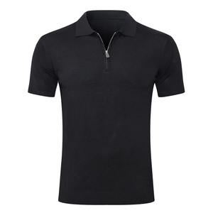 Camiseta Deportiva de Manga Corta para Hombre, Talla Grande, Tejida, Transpirable, con Logotipo Bordado Personalizado, Diseño OEM - Product Image 5