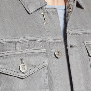 Chaqueta de Mezclilla para Hombre, Corte Ajustado, Fabricación Profesional, Uso Casual y al Aire Libre, Personalizable - Product Image 3