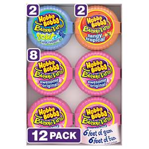 Original Bubble Gum Tape - 2 Oz, 6 Feet Fun Bubble Gum pour souffler de grosses bulles - Product Image 3