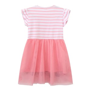 Baby Girl Children Summer Casual <b>Knee</b>-Length Character Print Short Sleeve Dress OEM Service - Product Image 2