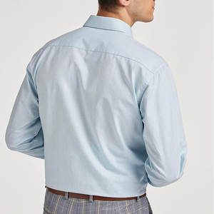 Camisa de Vestir Formal Personalizada para Hombre, Tela de Algodón, Manga Larga, Corte Entallado, Camisas de Vestir Formales para Hombre - Product Image 2