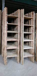 BEST DEAL Stylish Bamboo <b>Ladder</b> Rack for <b>Towels</b> & Clothes Perfect for Bathroom & Bedroom Decor - Product Image 5