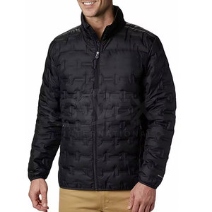 Low Price Custom Logo Printed Men <b>Slim</b> <b>Fit</b> Bubble Winter <b>Jacket</b> Custom Size Customized <b>Slim</b> <b>Fit</b> Bubble Winter <b>Jacket</b> - Product Image 1