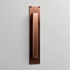 BaronGate Royal Entry Grip Regalia Luxe Manija de puerta de latón Elegancia hecha a mano para interiores Premium - Product Image 2