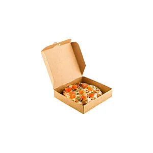 Yeni 2023 fabrika özel tek kullanımlık geri dönüşüm gıda sınıfı kutuları ambalaj kutuları pizza için doğrudan fabrikadan iyi fiyata