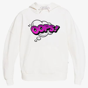 Femmes décontracté hiver surdimensionné à capuche à manches longues lourd tricoté polaire Logo personnalisé broderie sur le devant doux chaud XS taille - Product Image 4