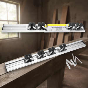 Easy Work 6-Pack Device Holder <b>Rail</b> Practical <b>Hooks</b> & <b>Rails</b> Product - Product Image 3