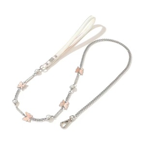 Correa de perro mariposa perla-estilo de lujo-cuerda de tracción decorada con joyería-Cadena de hadas para fotografía de mascotas de boda - Product Image 5