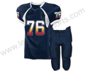Ropa deportiva personalizada, uniformes de fútbol americano, precio al por mayor, suministro directo de fábrica, uniforme de fútbol americano - Product Image 1