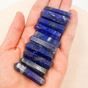 Tours de Lapis Lazuli polies naturelles Points de cristal de 0 à 2 pouces Pierres précieuses en vrac pour la fabrication de bijoux en vrac en gros - Product Image 2
