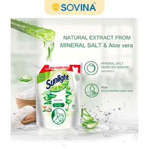 ผงซักฟอกล้างจานแสงอาทิตย์เกลือแร่ธรรมชาติและว่านหางจระเข้3.4กก. สินค้าขายดีที่ผลิตในเวียดนาม - Product Image 4