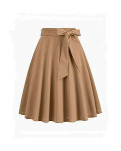 Faldas largas de sirena transpirables de estilo moderno para mujer de alta calidad, falda Bohemia Hippie occidental personalizada Lisa informal con volantes - Product Image 4