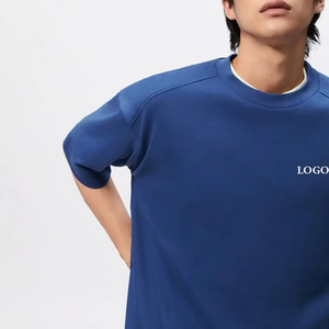 เสื้อยืดโอเวอร์ไซส์ทรงหลวมแบบดรอปโชลเดอร์ ผ้าคอตตอน 100% น้ำหนัก 220gsm สไตล์สตรีทแวร์ รุ่นขายดีปี 2025 รับผลิตตามแบบ - Product Image 4