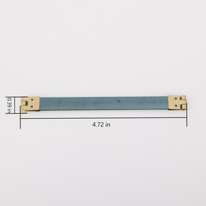 Estuches para monedas suaves de fabricación japonesa, 10*100/120mm, cierre a presión de acero con resorte, Hardware, bisagra de hierro, Marco para monedero, piezas para bolsa - Product Image 4